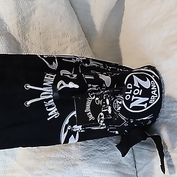 Jack Daniels Accessories Jack Daniels Cinch Sack 5 X 1 Inches 10 Cotton Black White Poshmark